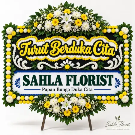 Papan Bunga Duka Mustika Jaya